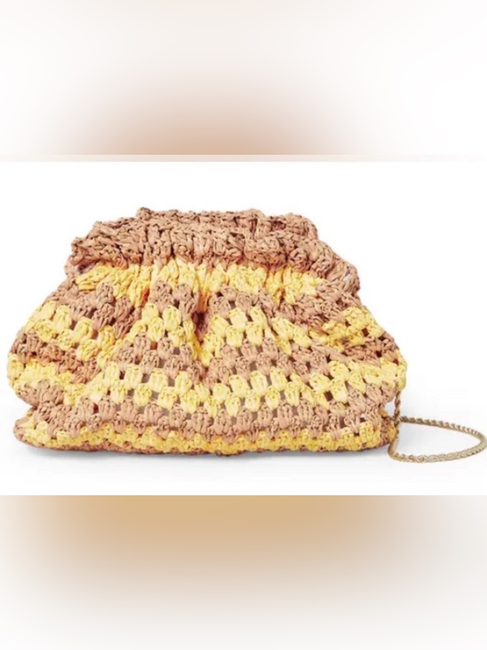 Loeffler Randall Willa Raffia Clutch Bag